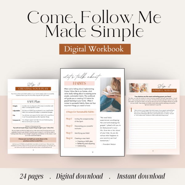 Come, Follow Me Made Simple Workbook - Image 2